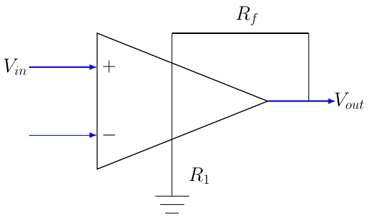 Non-Inverting Op-Amp Gain